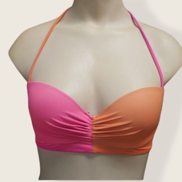 𝅺VICTORIA'S SECRET GETAWAY HALTER SWIM BIKINI TOP - Picture 1 of 8